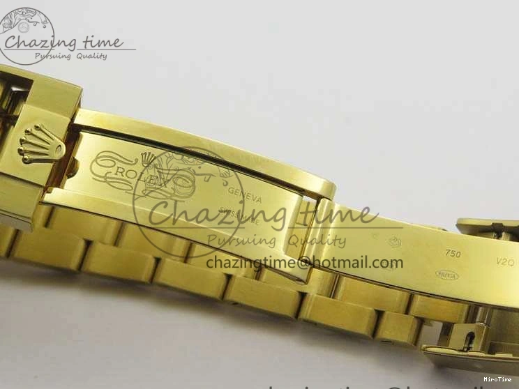 MiroTime 0303 YachtMaster II 116688 YG JF 1:1 Best Edition White Dial Blue Ceramic Bezel On YG Bracelet A Cozy 3577